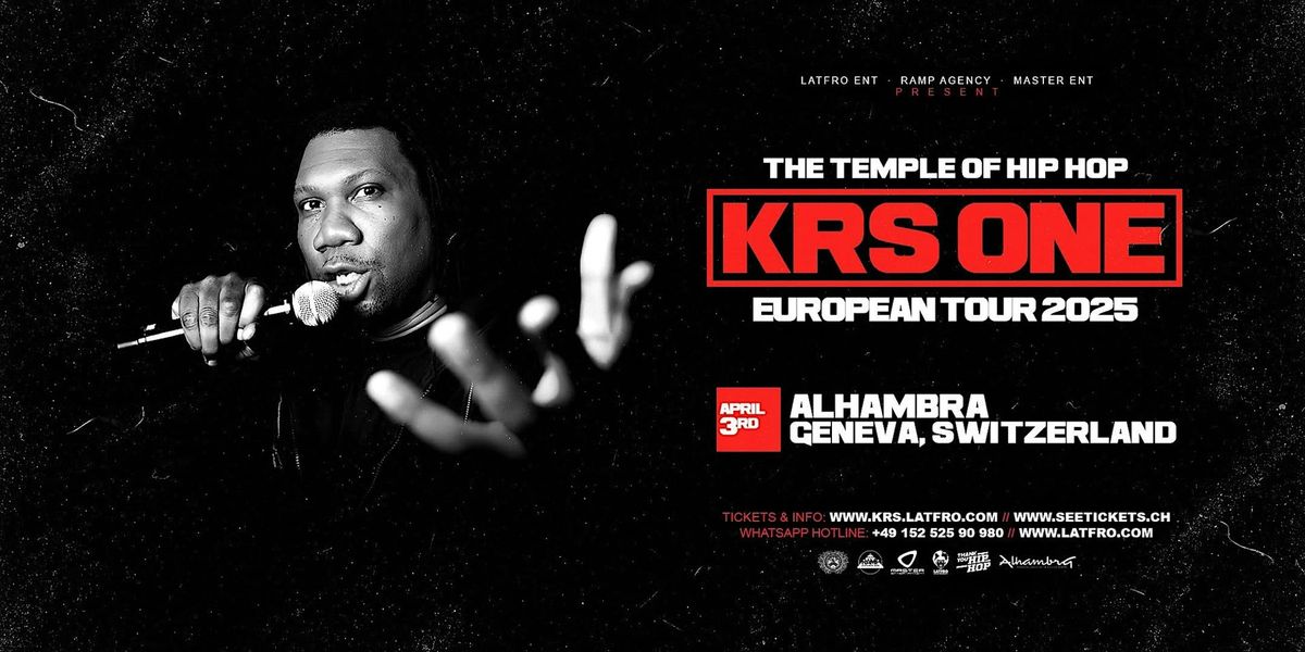 KRS One Live in Geneva