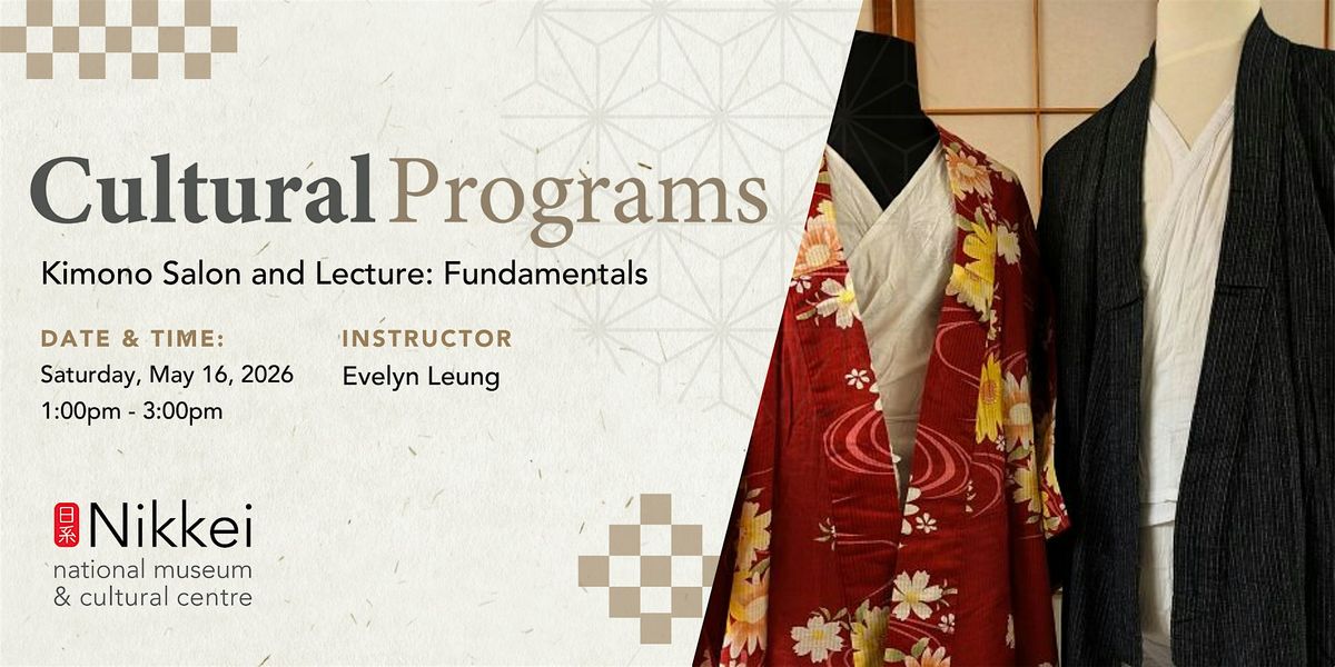 Kimono Salon and Lecture: Fundamentals