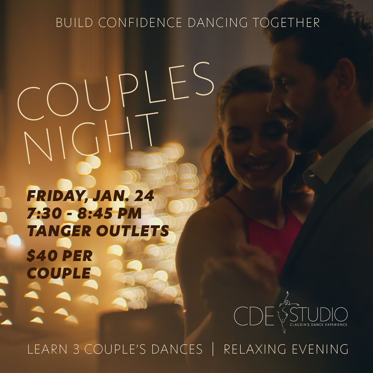 Couple\u2019s Dance Night at CDE