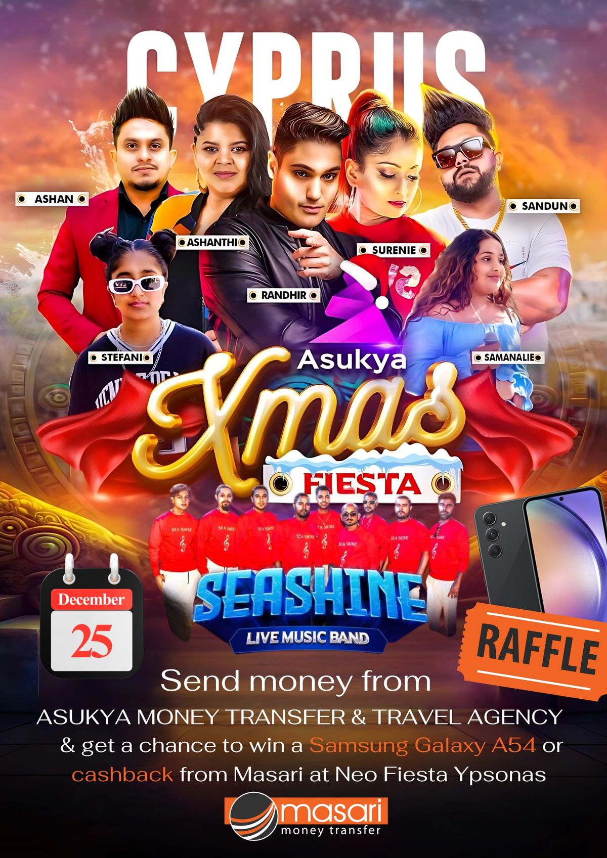 Asukya Xmas Fiesta - Cyprus \ud83c\udfb6\ud83c\udf84