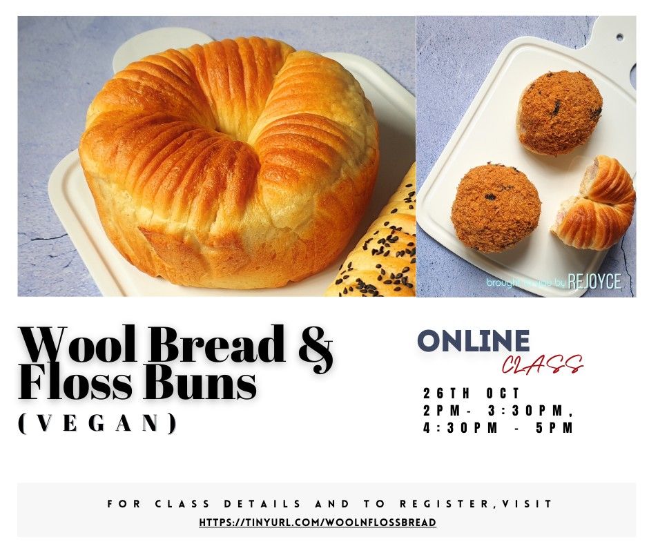 Online Class: Wool Bread and Floss Buns (Vegan) 