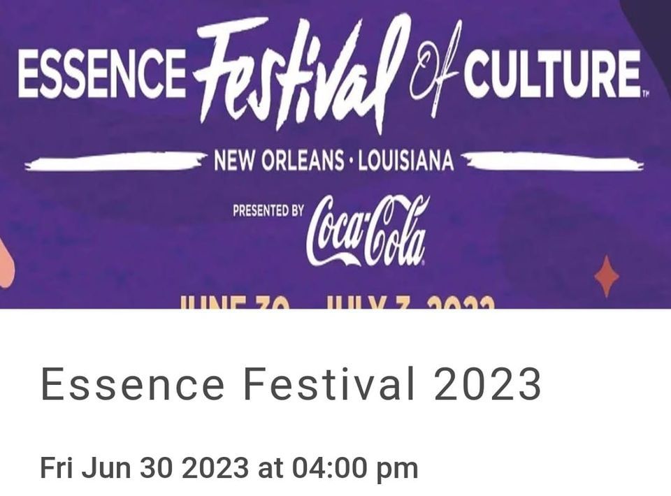 Essence  Festival 2023