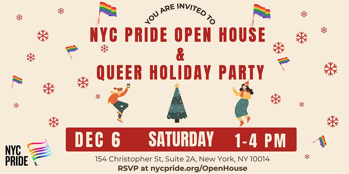 NYC Pride Open House & Queer Holiday Party