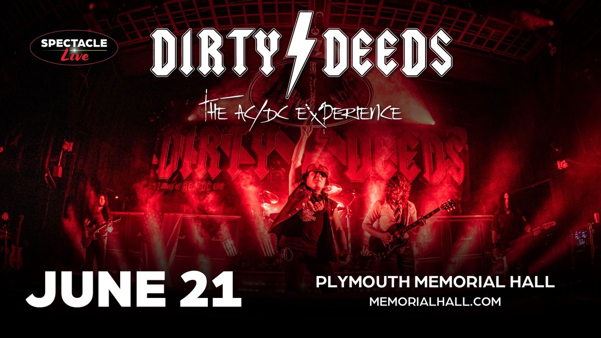 Dirty Deeds: The AC\/DC Experience with Welcome to the Jungle