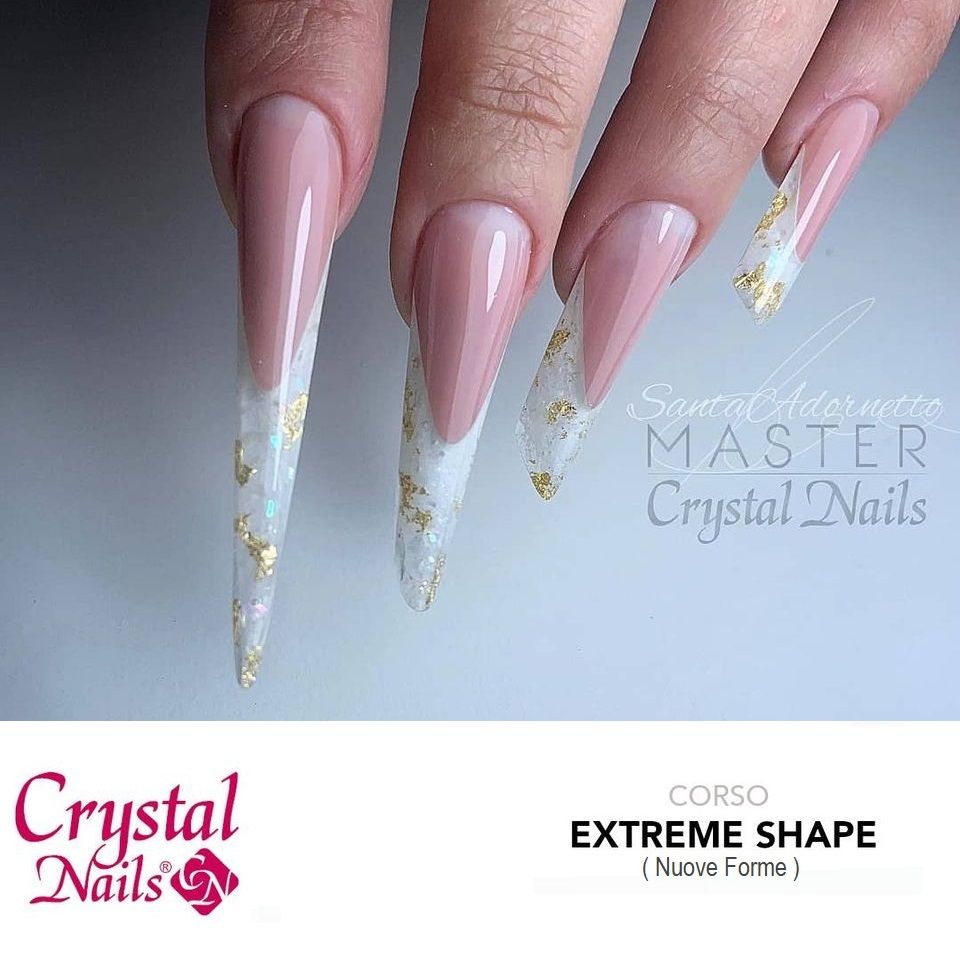 Corso Xtreme Shapes ( Nuove forme ), Crystal Nails Quarto/Napoli, 28