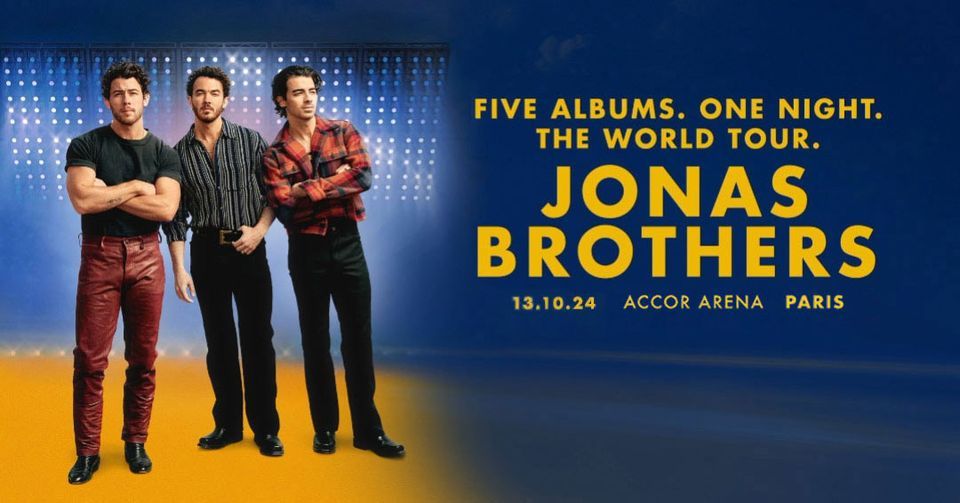 JONAS BROTHERS \u2022 Five Albums. One Night. The Tour | Paris