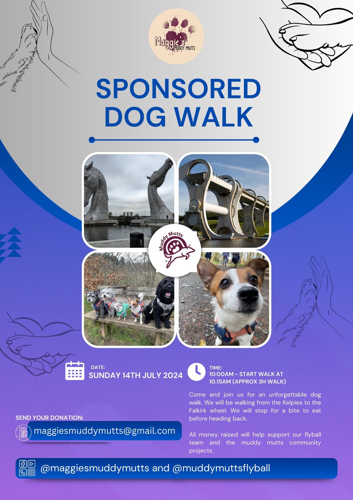 Sponsored Dog Walk
