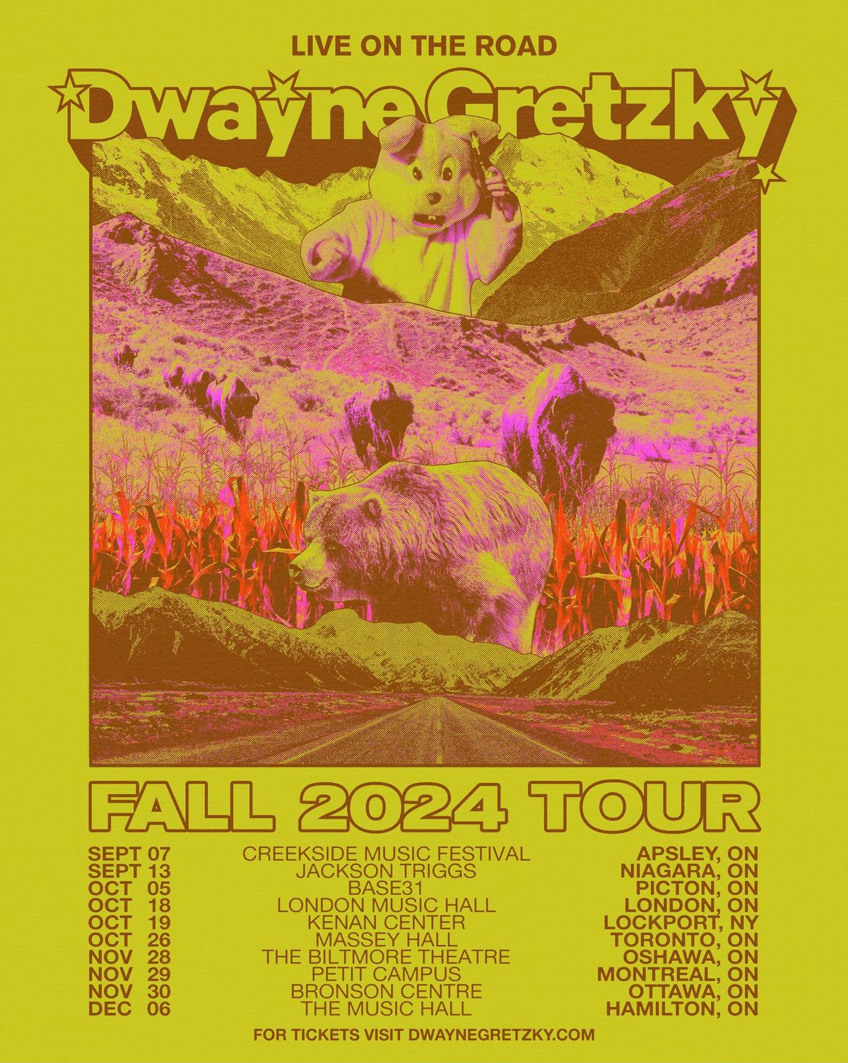 DWAYNE GRETZKY - October 18th @ London Music Hall