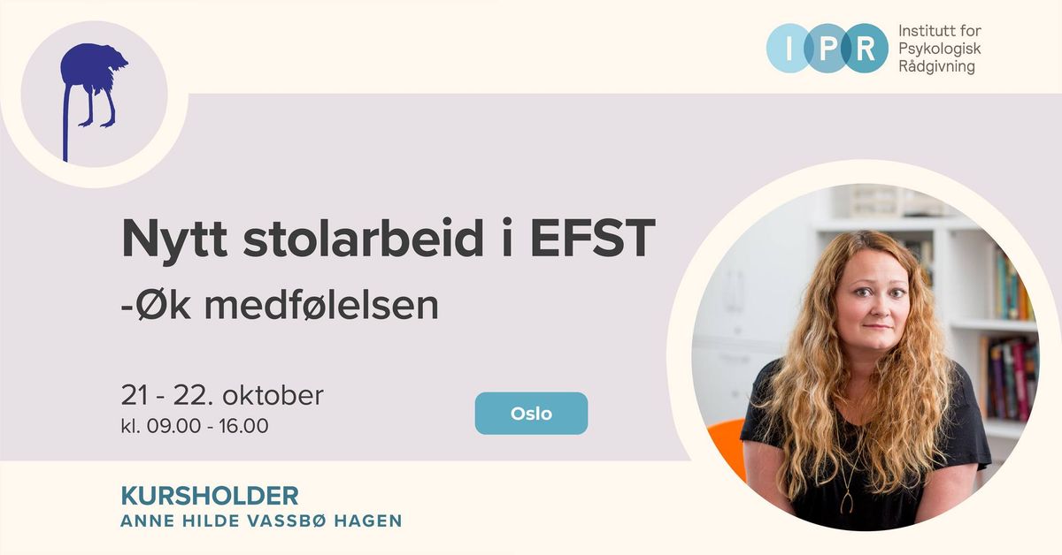 Nytt stolarbeid i EFST - \u00d8k medf\u00f8lelsen - AVLYST