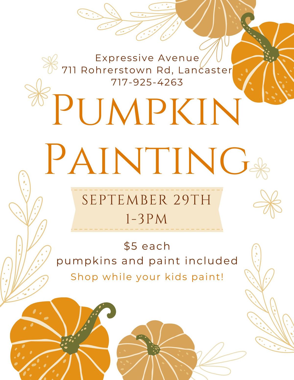 Pumpkin Painting