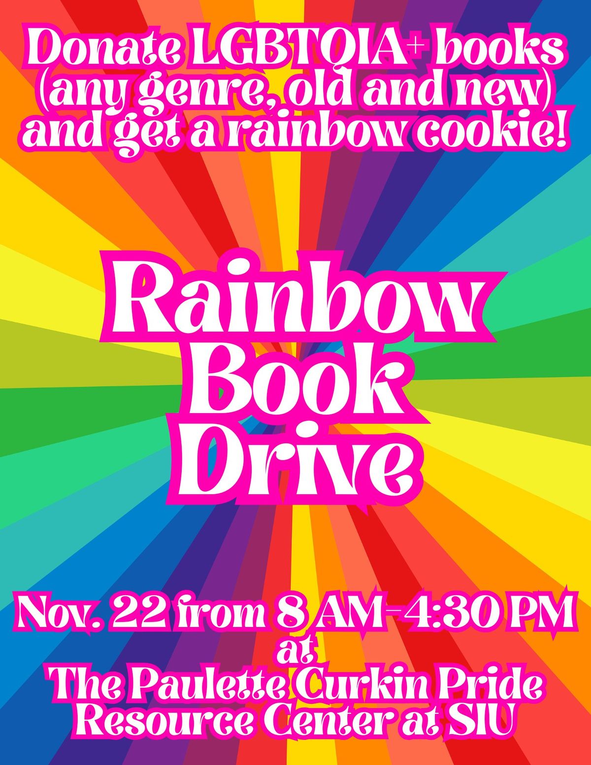 Rainbow Book Drive