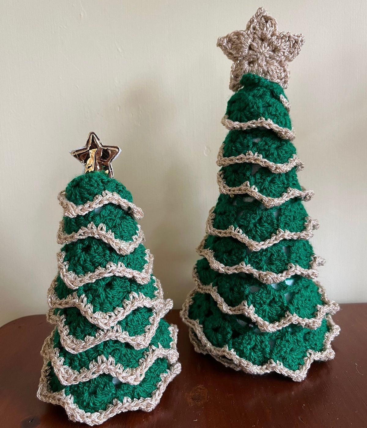 Crochet Christmas Trees \ud83c\udf84