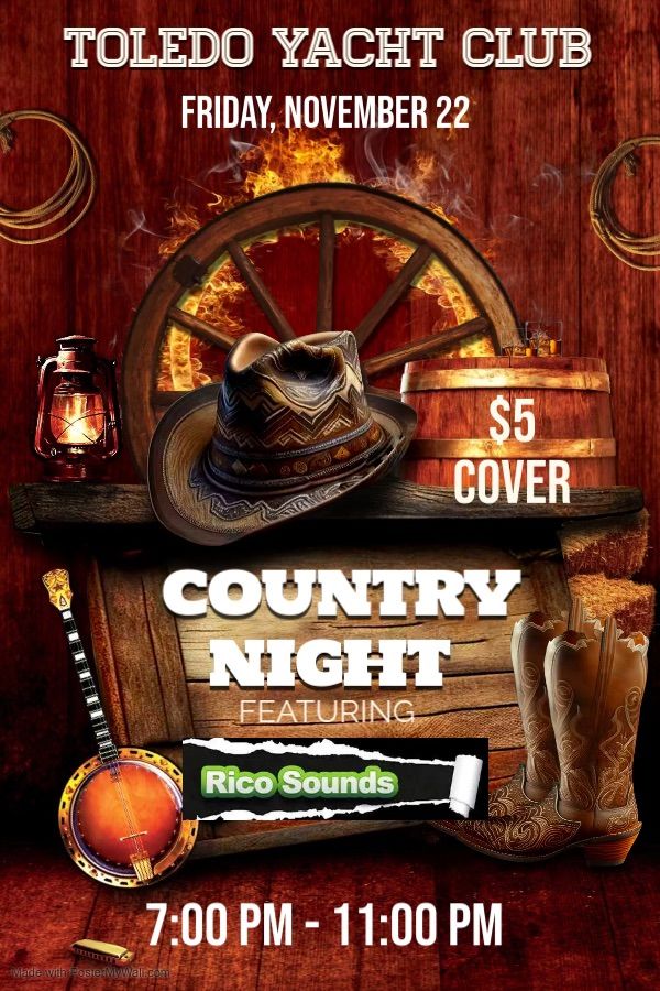 Country Night at TYC - PUBLIC WELCOME - $5 cover