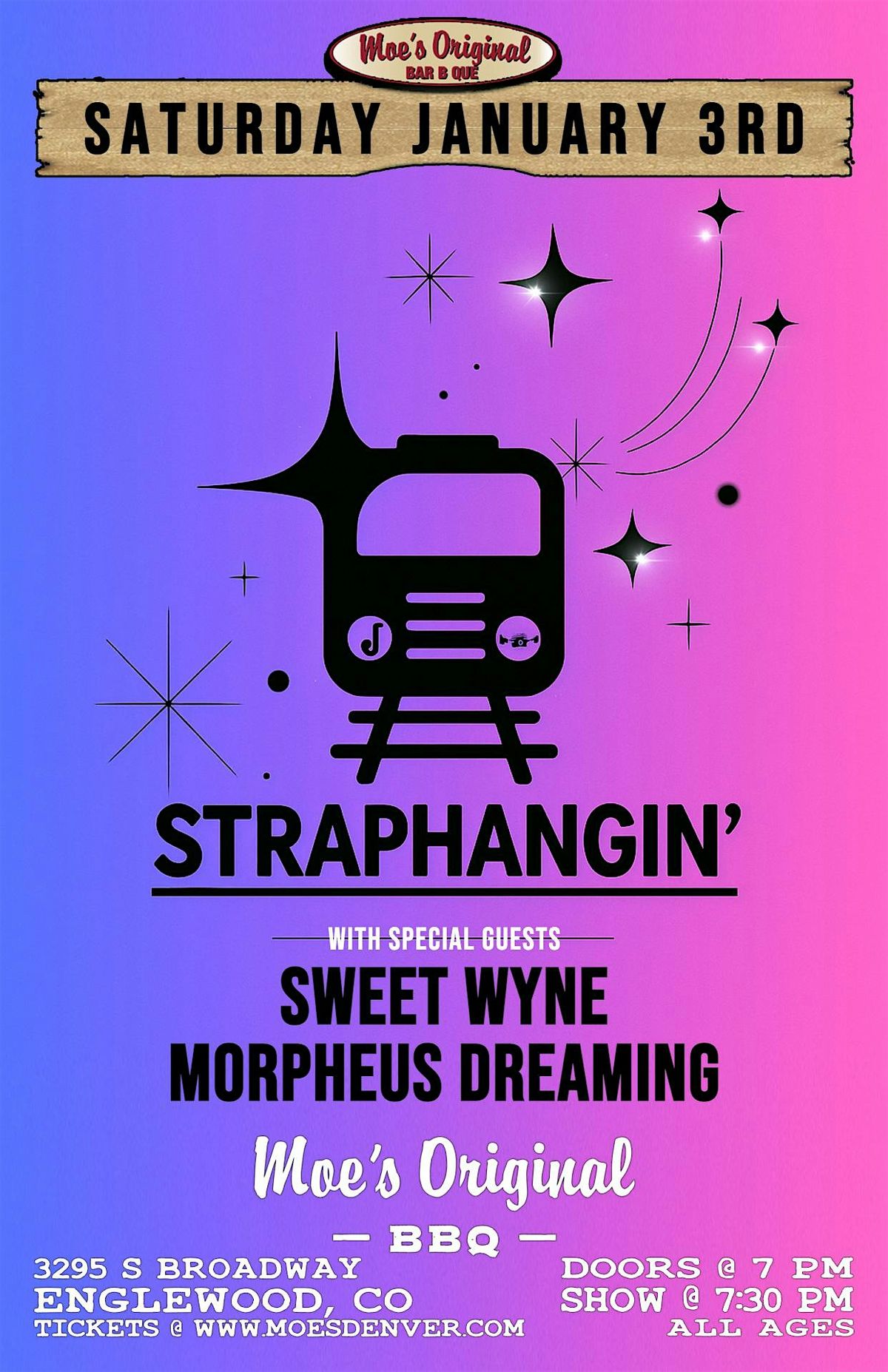 Straphangin' w\/ Sweet Wyne + Morpheus Dreaming