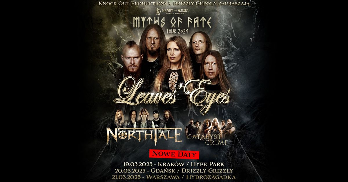 Leaves' Eyes + NorthTale, Catalyst Crime \/ 21 III 2025 \/ Warszawa