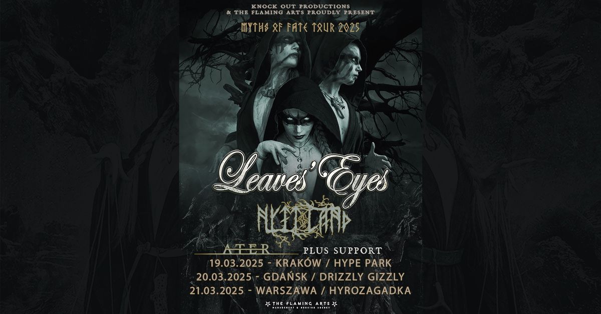 Leaves' Eyes + Nytt Land, Ater \/ 21 III 2025 \/ Warszawa