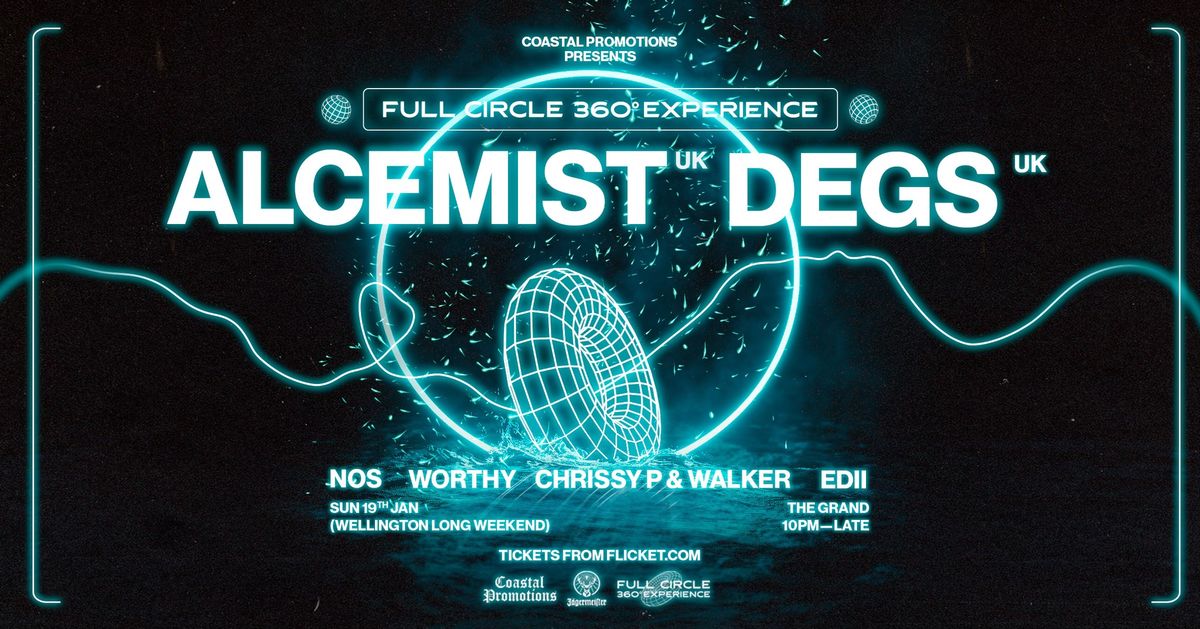 Full Circle 360\u00b0 ft. Alcemist & Degs (UK) | Wellington Long Weekend