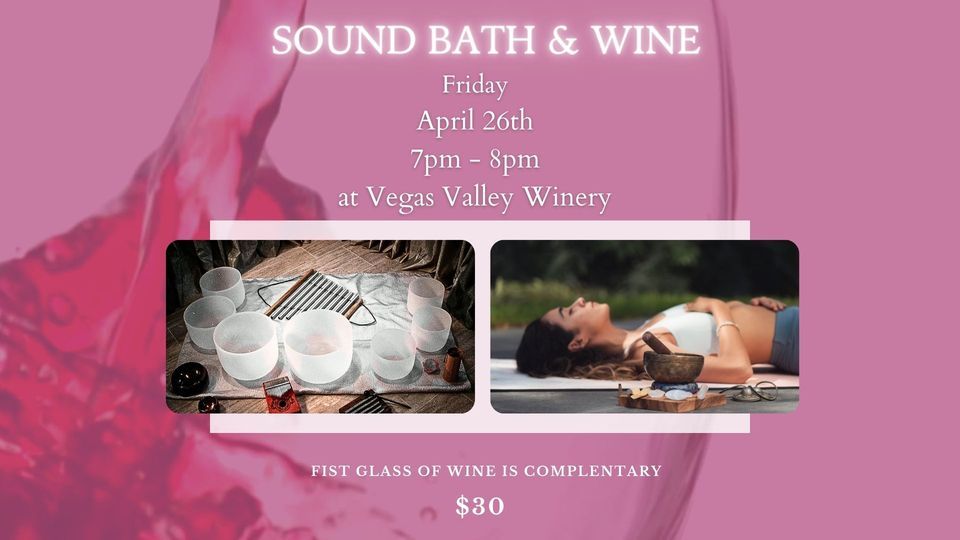 Sound Bath and Wine