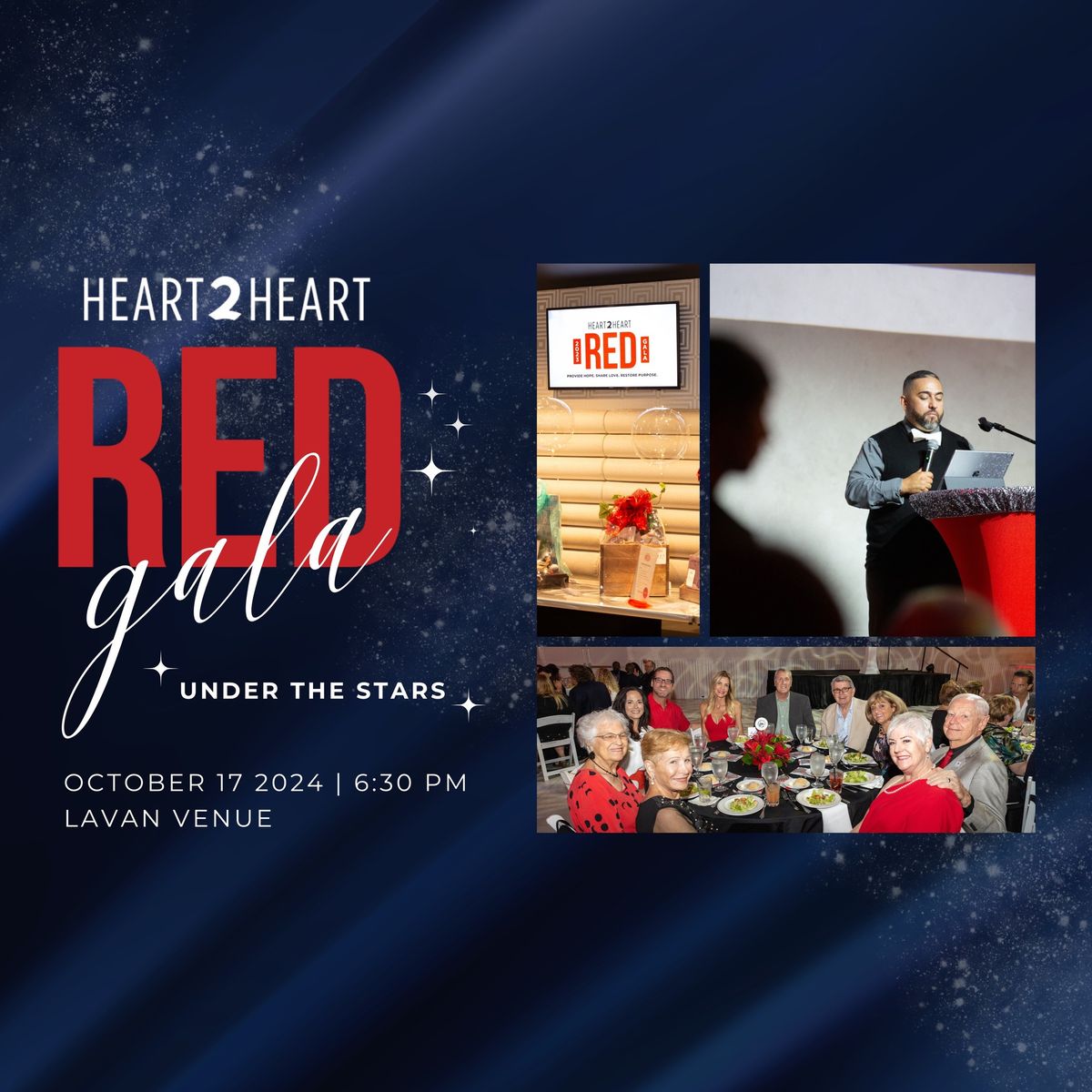 Heart2Heart Red Gala: Under the Stars