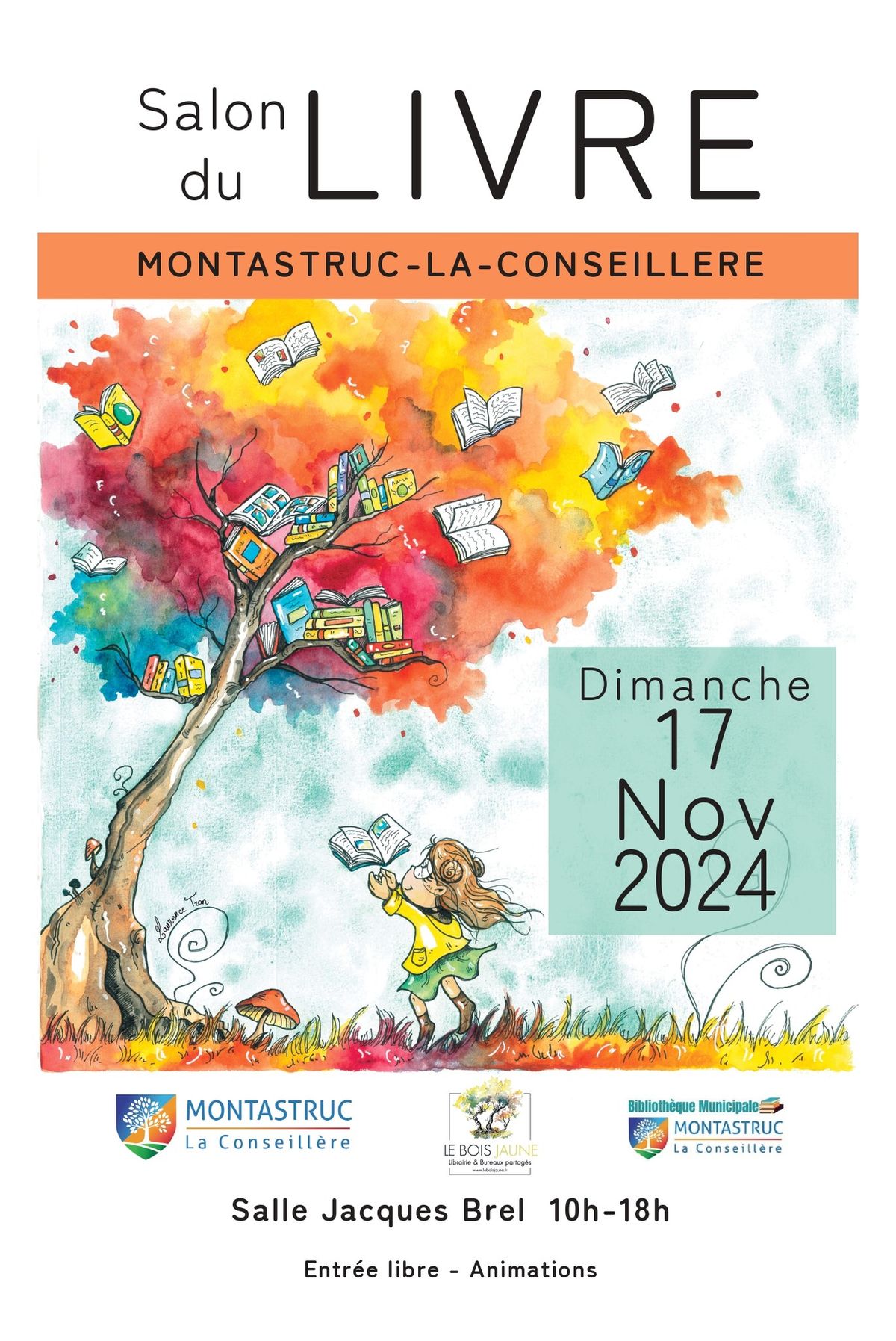 Salon du livre Montastruc la Conseill\u00e8re