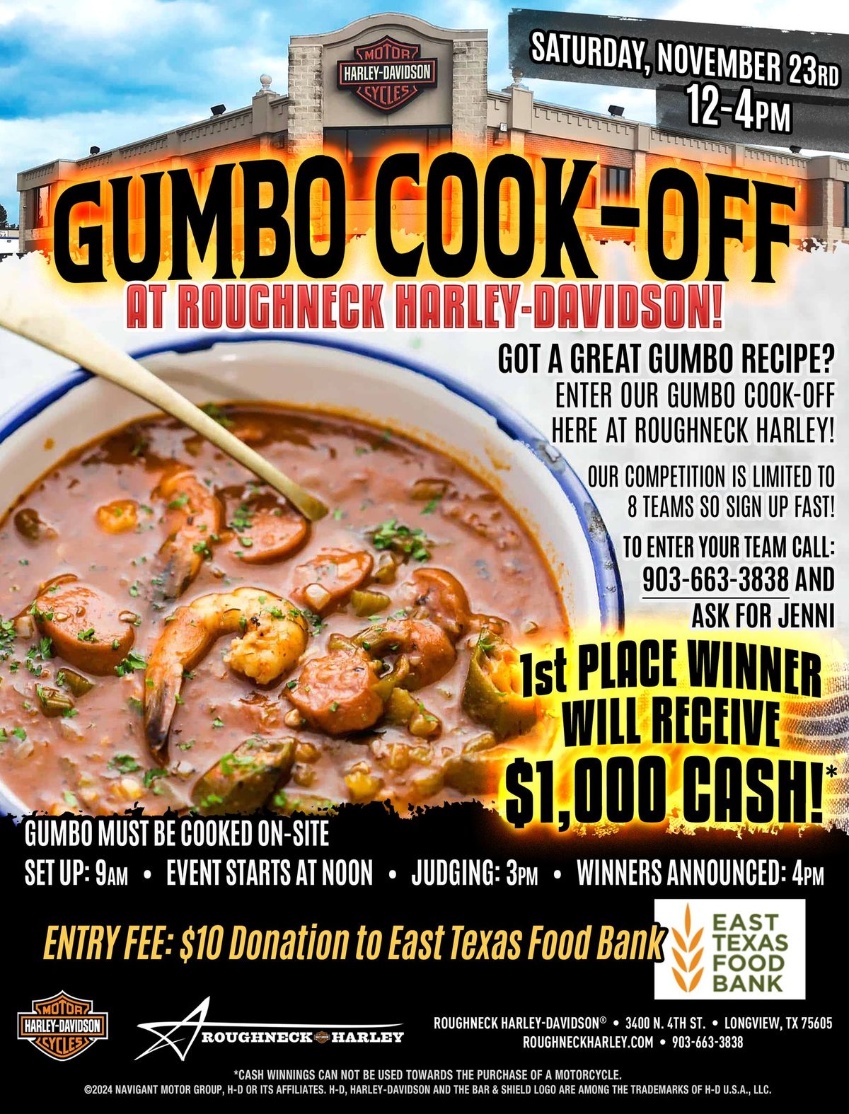 Gumbo Cook-Off! 