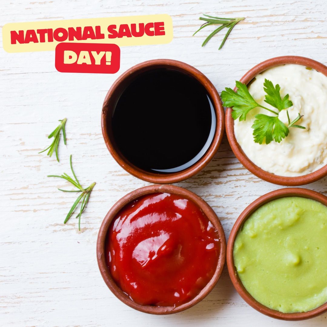 Seniors: National Sauce Day: Sauce Tasting