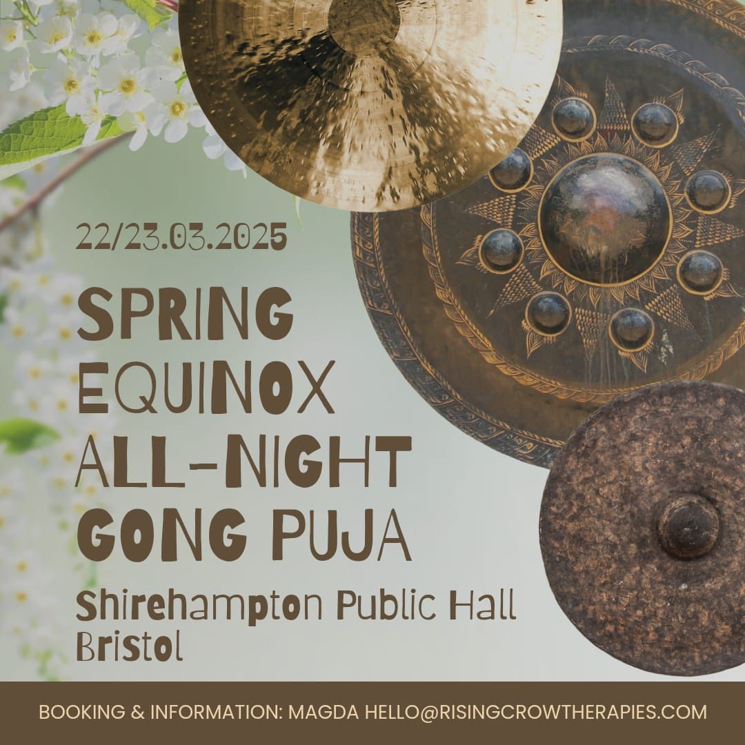 Spring Equinox All Night Gong Ceremony \/\/ Bristol