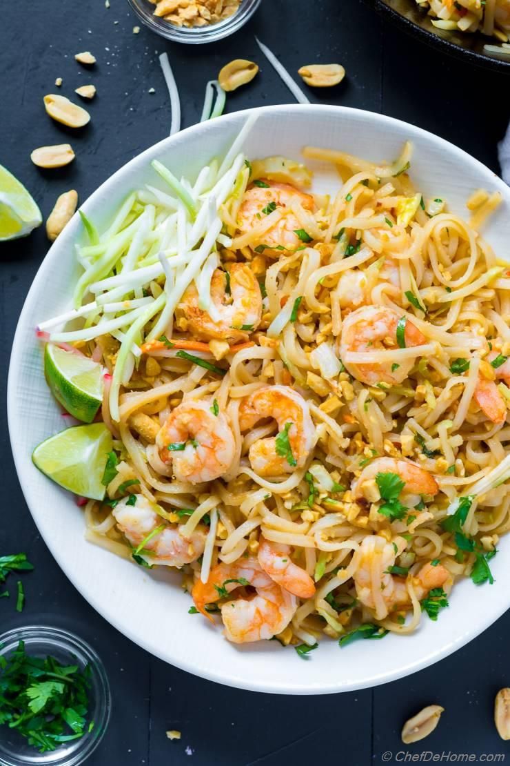 Thai Culinary Adventure: Larb,  Pad Thai with Shrimps & Sweet Treats