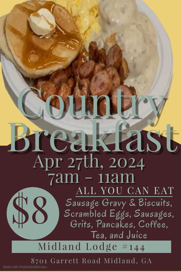 All You Can Eat Country Breakfast
