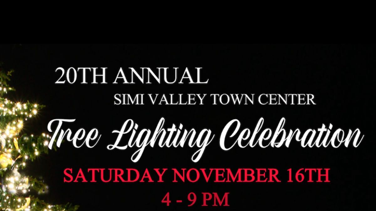 20th Annual Simi Valley Town Center Tree Lighting Celebration!