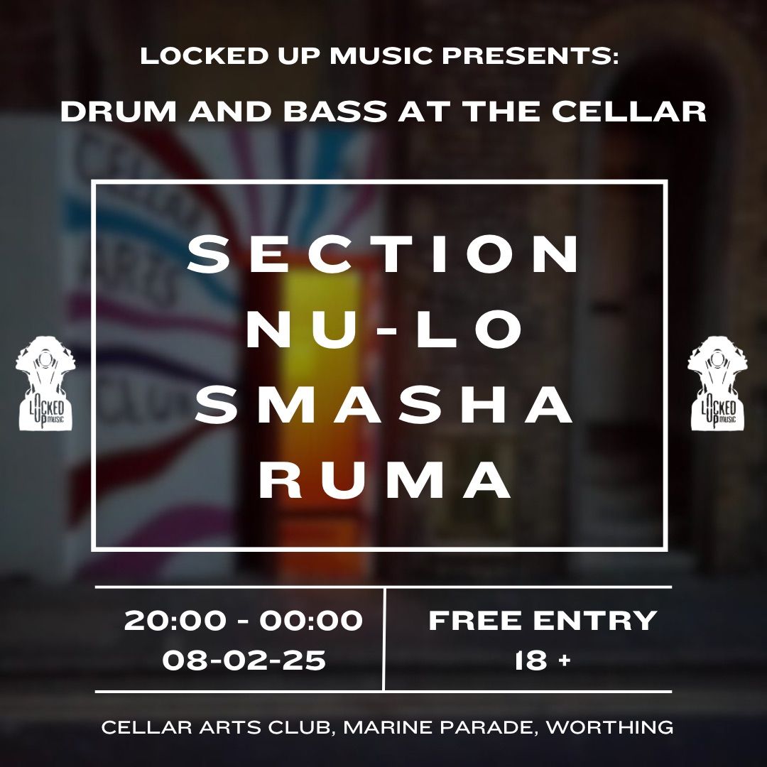 Locked Up Music presents: Drum and Bass at The Cellar