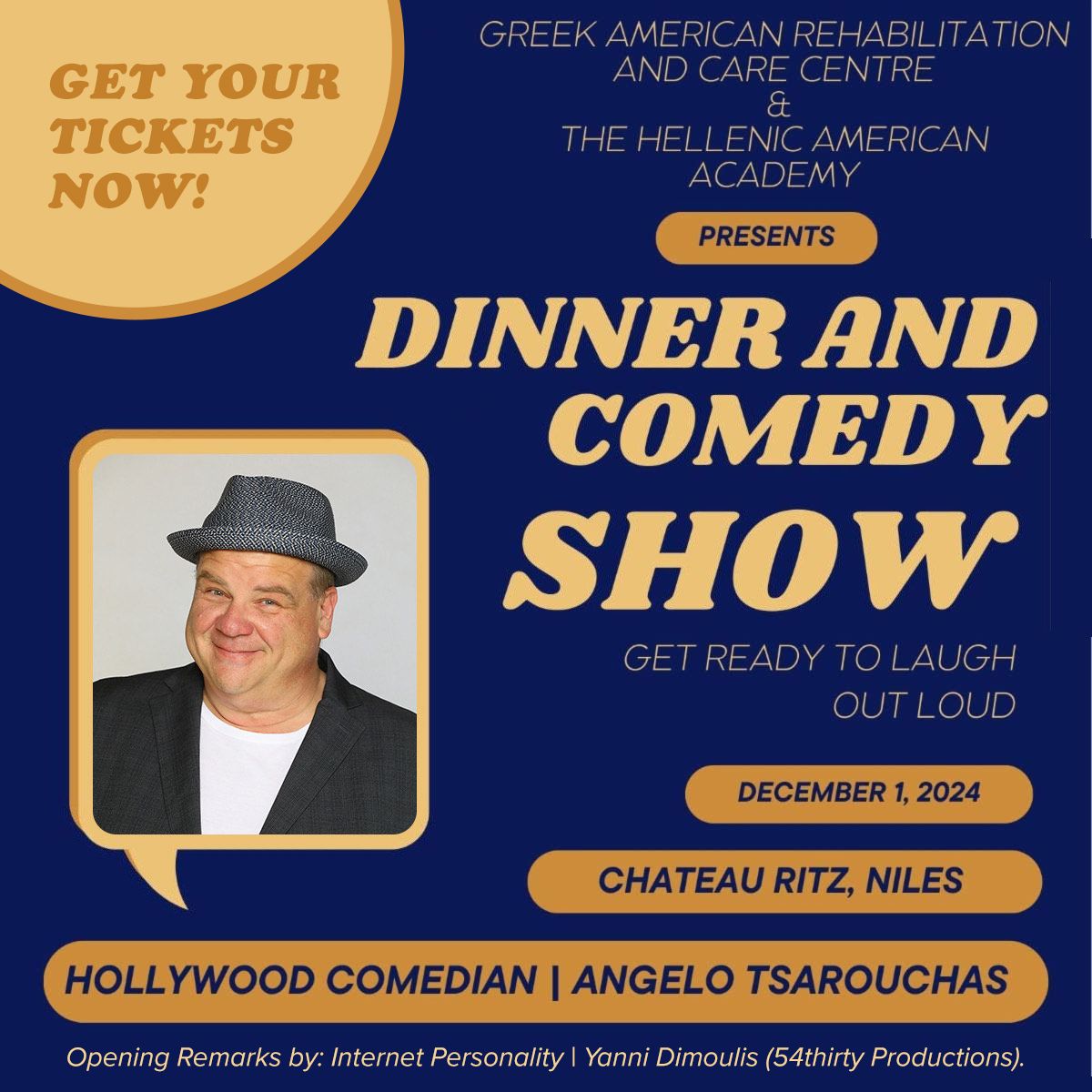 Dinner and Comedy Show 