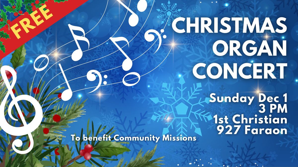 Community Christmas Organ Concert