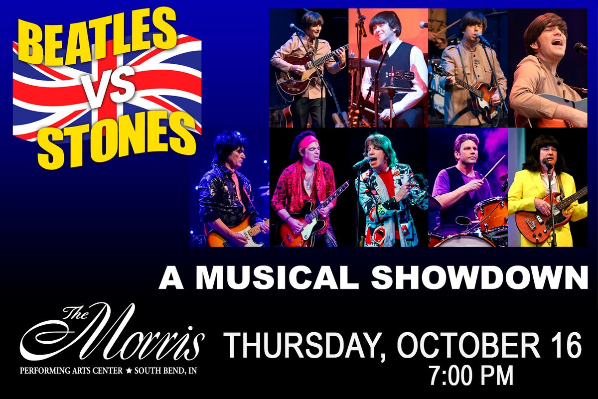 Beatles vs Stones - A Musical Showdown at Morris Performing Arts Center