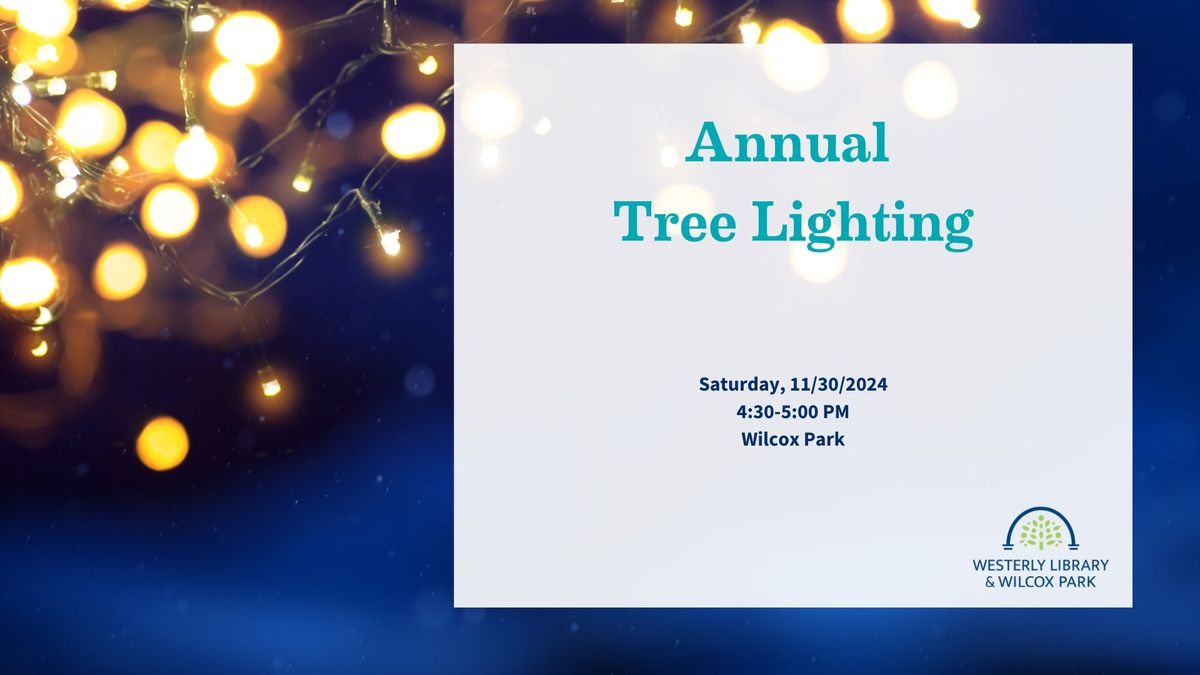 Annual Tree Lighting