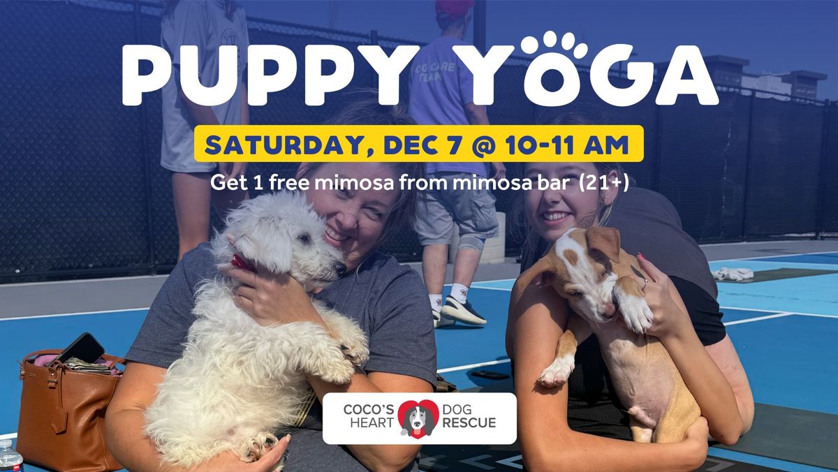 Puppy Yoga - Session 1 