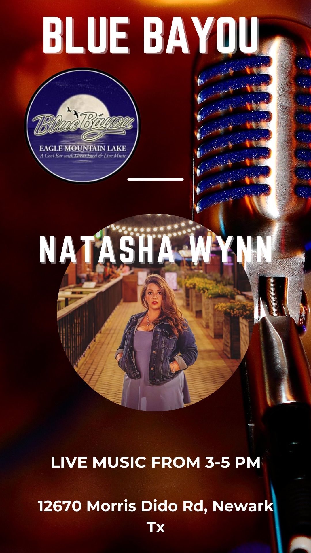 Natasha Wynn @ Blue Bayou