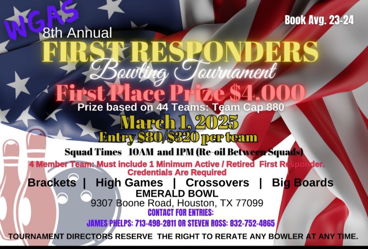 Salute to our 1st Responders Bowling Tournament