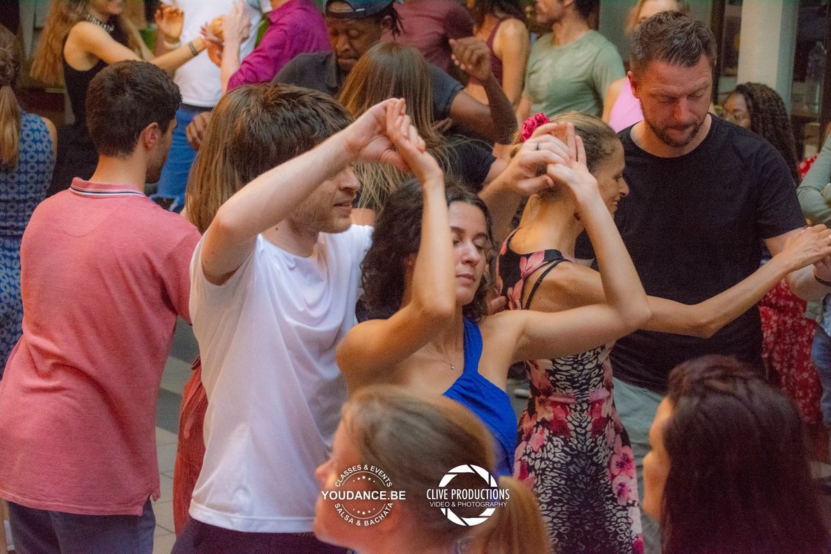 Les Halles: Bachata & Salsa party by Clive & YouDance.be