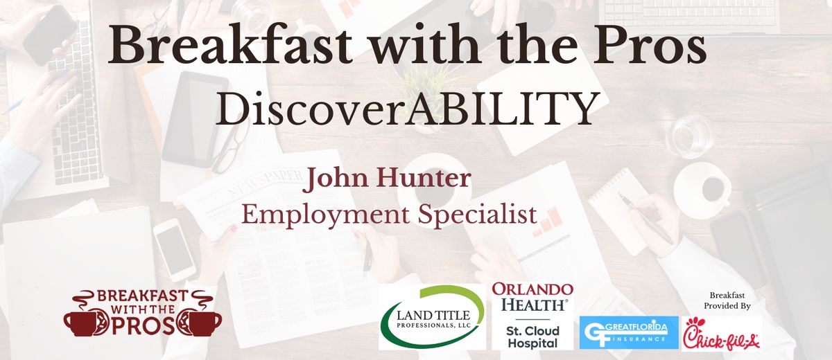 Breakfast with the Pros - DiscoverABILITY