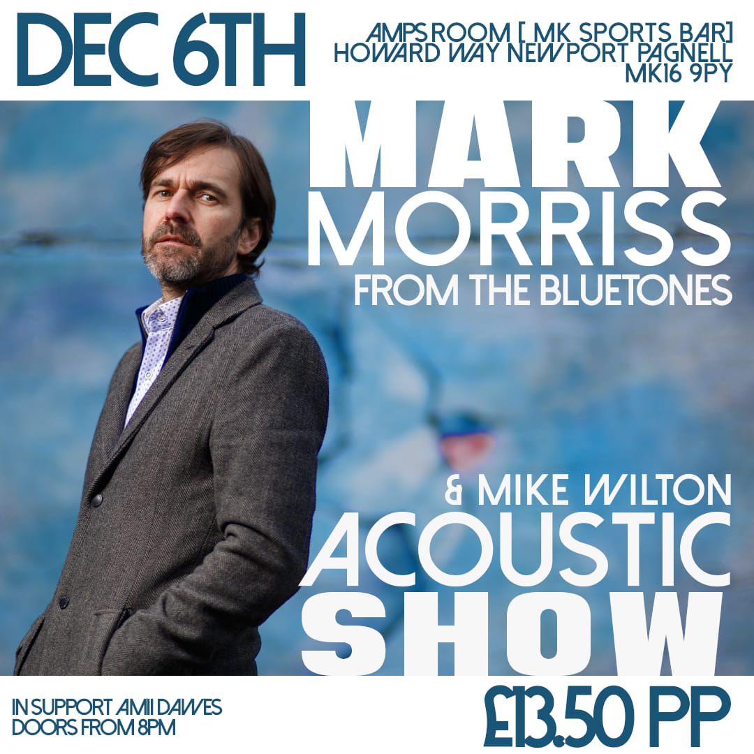 Mark Morriss live at Amps 