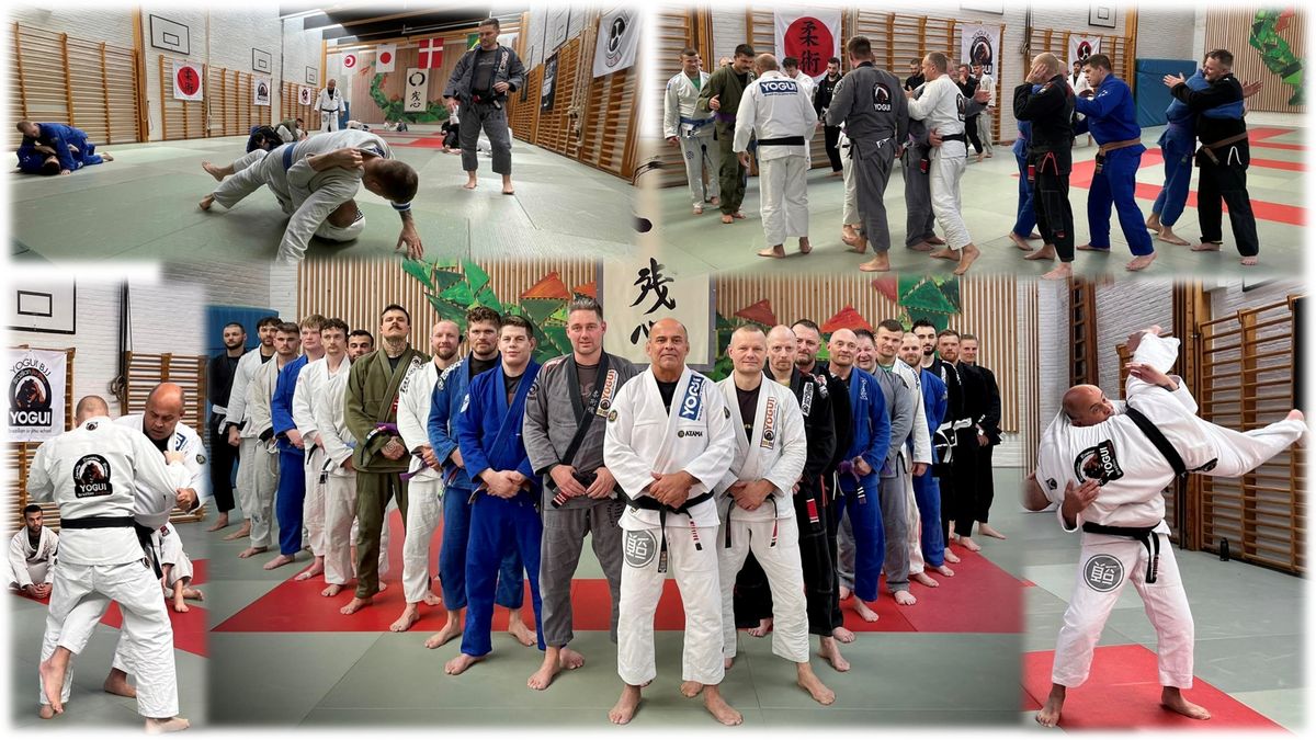 BJJ seminar with Marcelo Yogui - Holstebro