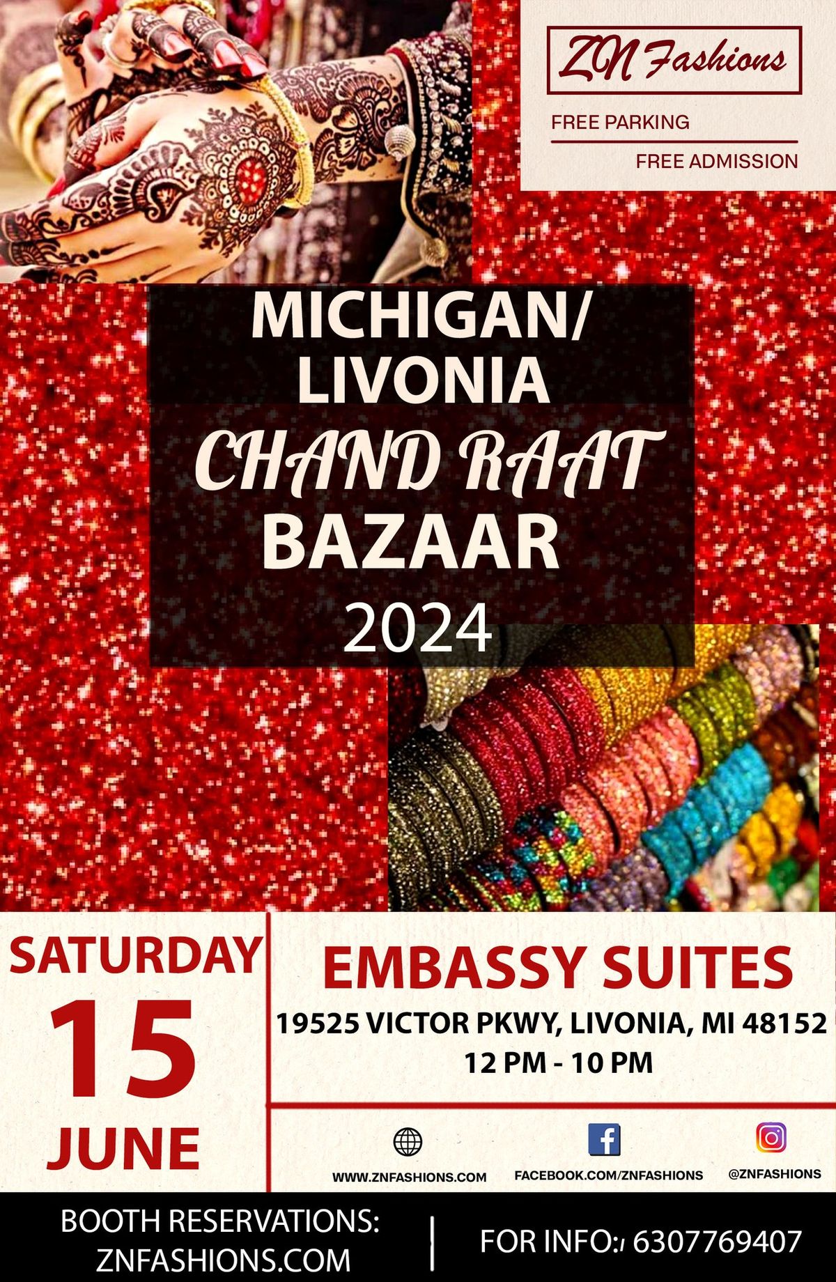 ZN Fashions Michigan\/Livonia Chand Raat Bazaar