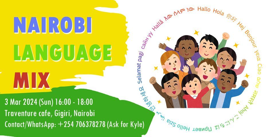 Nairobi Language Mix - 03 March 2024