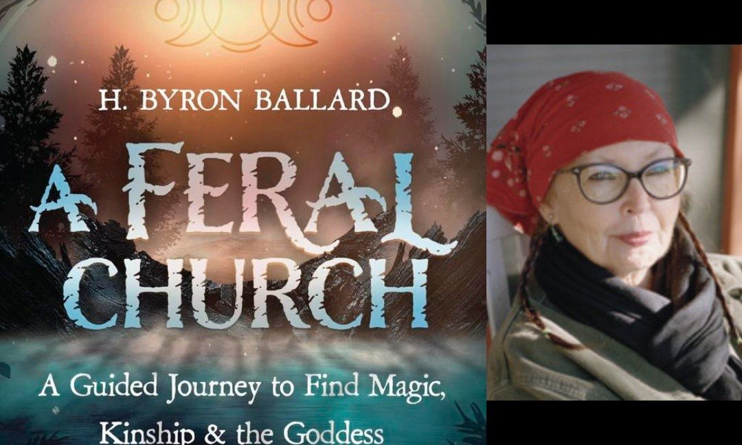 Book Launch Party with Old Books on Front St - A Feral Church by H. Byron Ballard