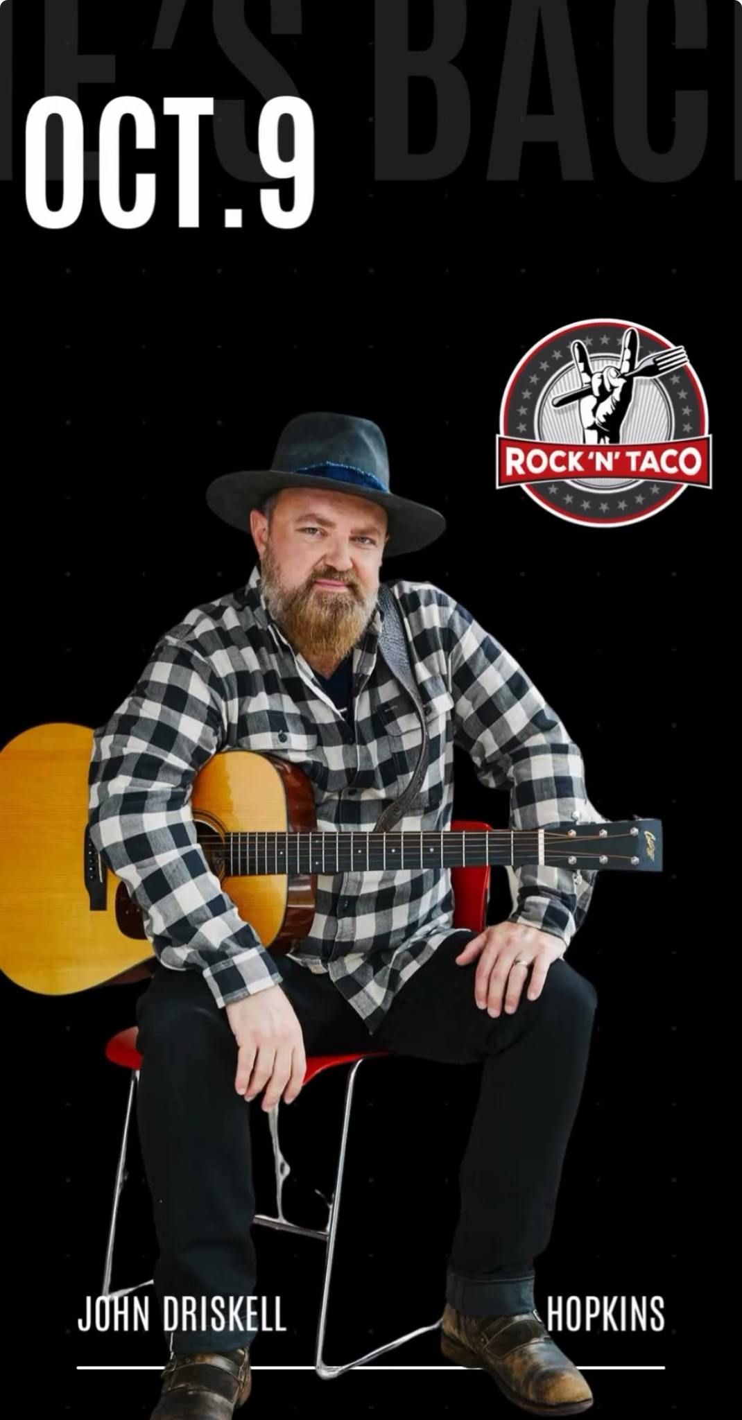 Rock 'N' Taco Roswell Presents: Storytellers ft John Driskell Hopkins (singer songwriter series)