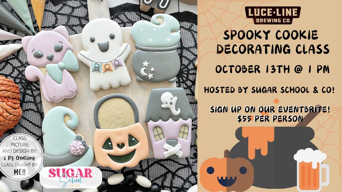 Spooky Cookie Decorating Class