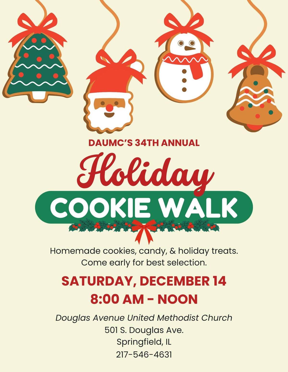 Holiday Cookie Walk