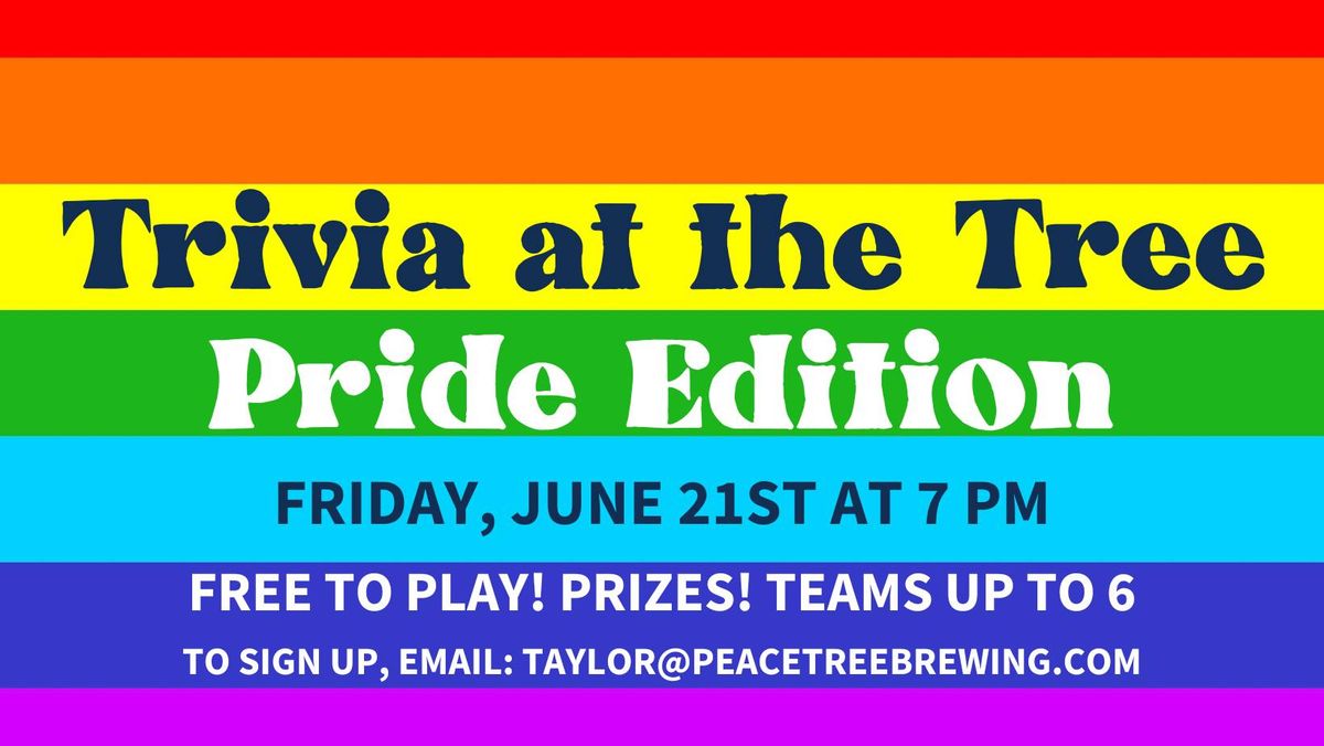 Trivia at the Tree: Pride Edition