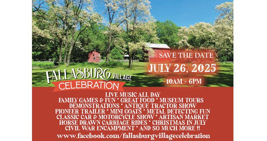 Fallasburg Village Celebration Classic Car & Motorcycle Show